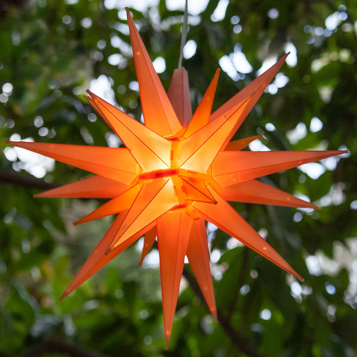 Amber LED Moravian Star - Kringle Traditions® 72715