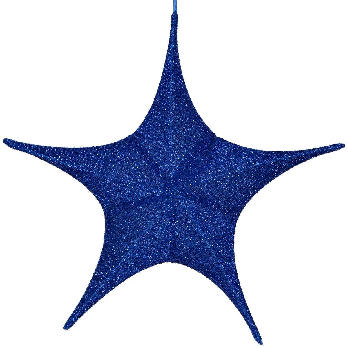Blue Polymesh Unlit Fold Flat Commercial Star — 78680 - Red Sleigh® 78680