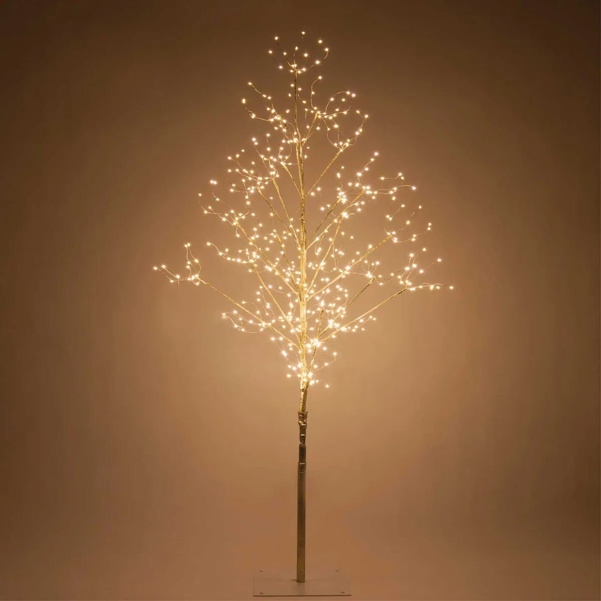 3' Gold Fairy Light Tree, Warm White LED — 4 ft, 390 Lights - Wintergreen Lighting® 83253