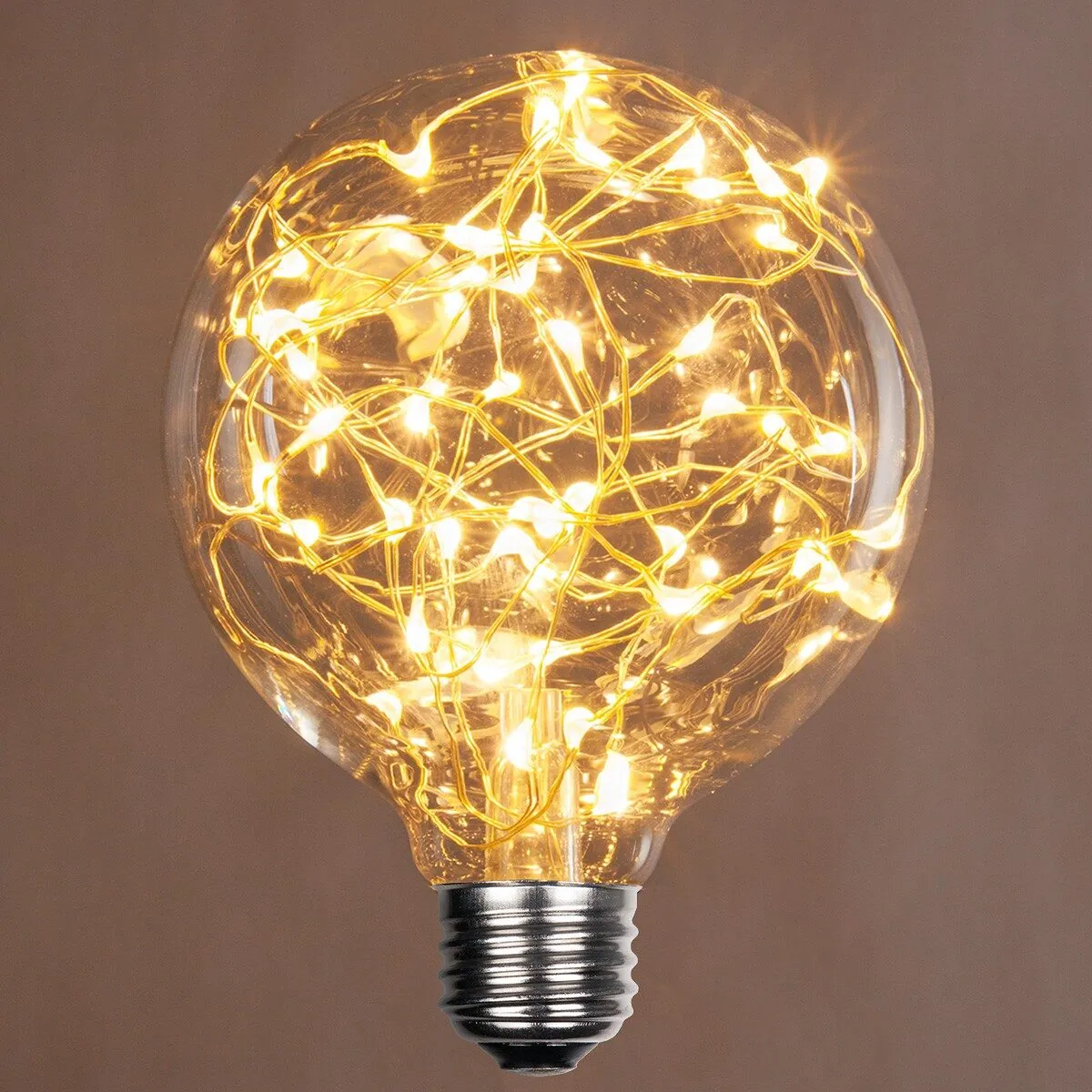G95 Warm White LEDimagineTM Fairy Light Bulbs - Wintergreen Lighting® 78462