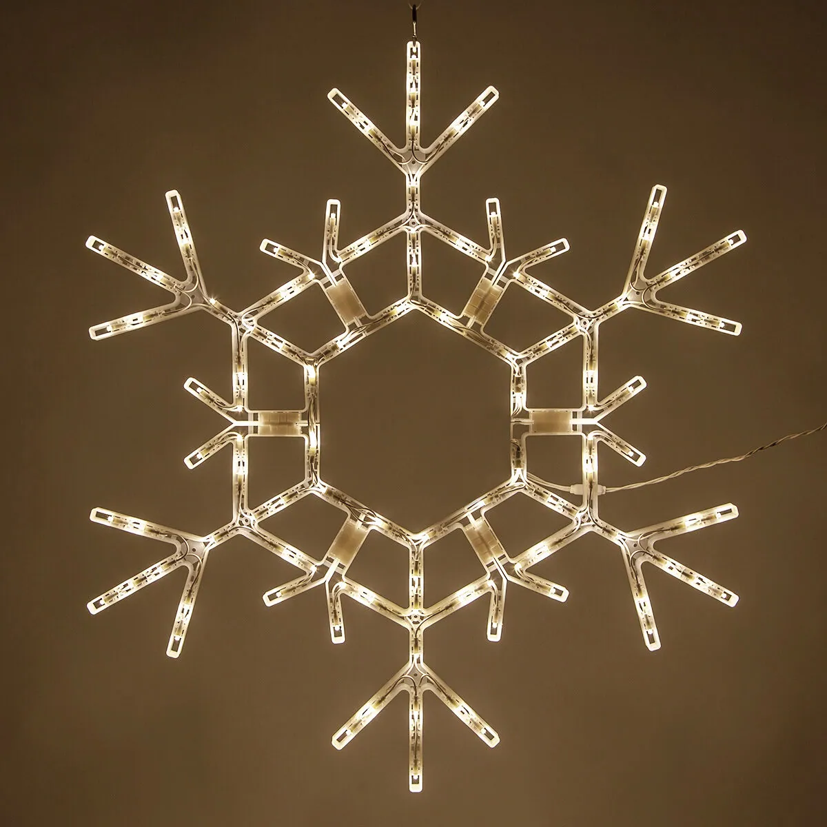 Folding Snowflake, Warm White Lights — 36 in, 105 Lights - Kringle Traditions® 79772