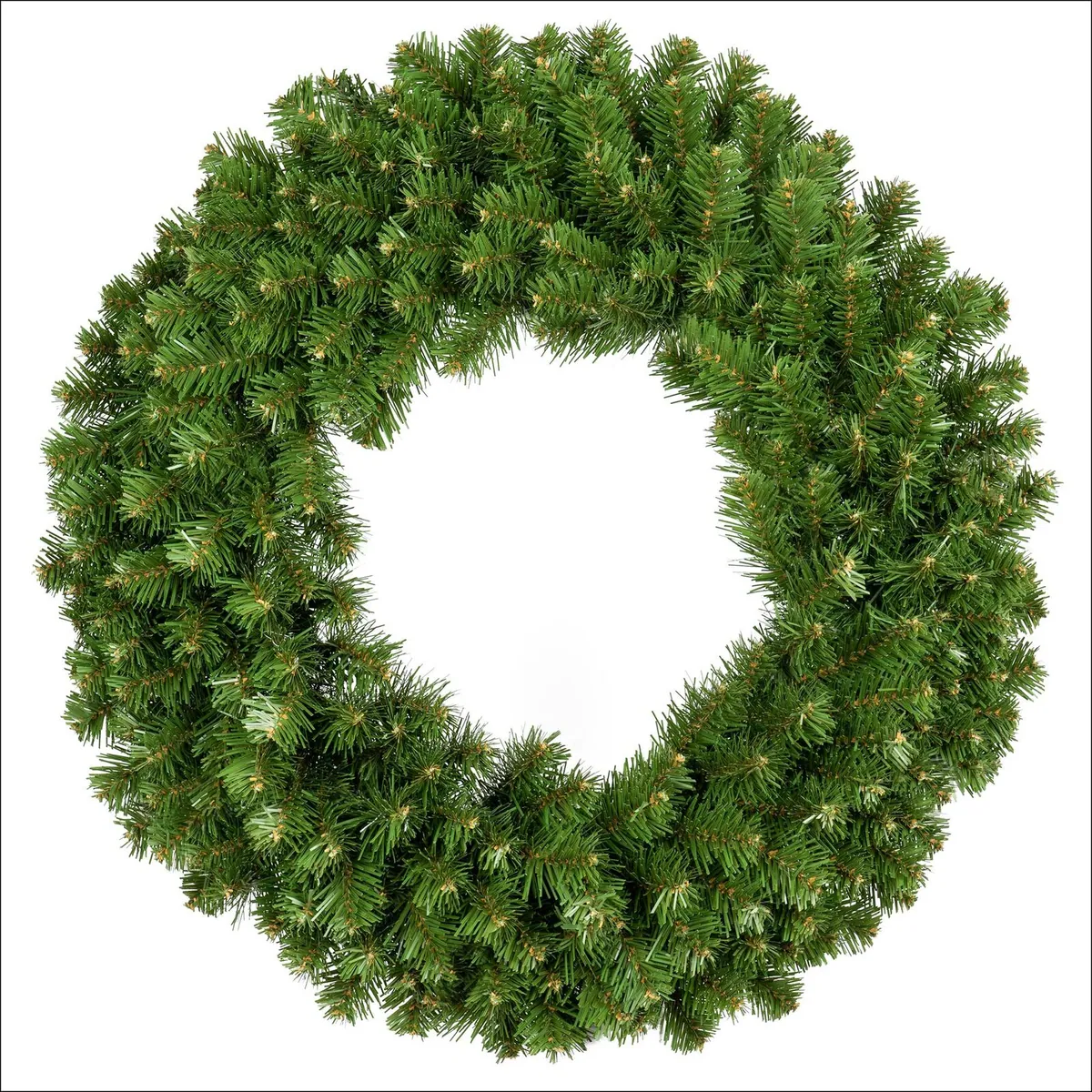 Sequoia Fir Commercial Unlit Wreath — 30 in - Red Sleigh® 85488