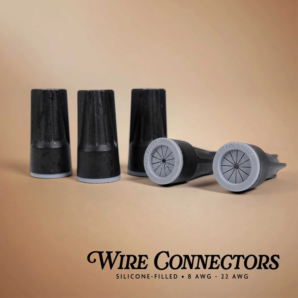 Silicone Filled Wire Connector, Pack of 25 - Wintergreen Lighting® 84897