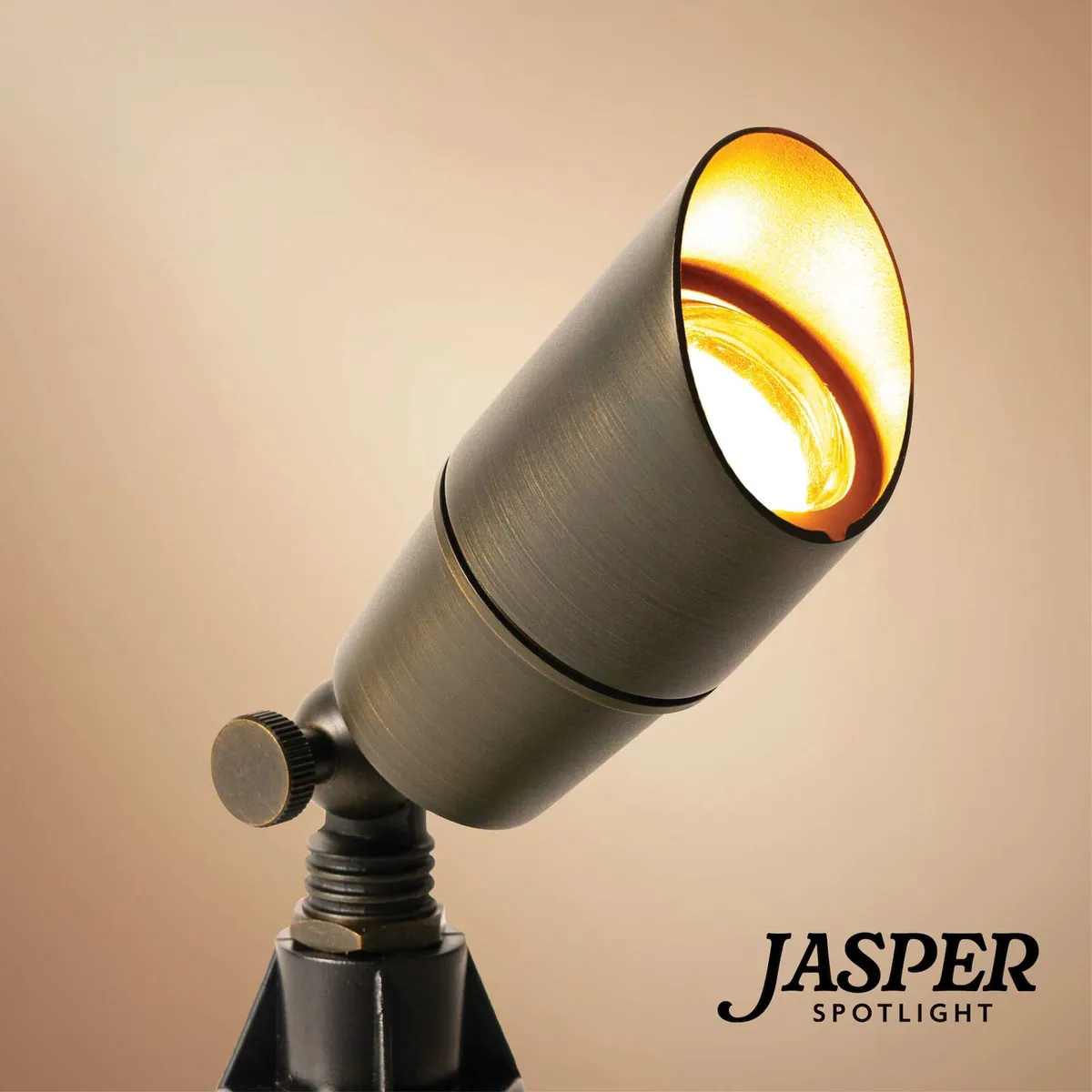 Jasper Low Voltage Landscape Lighting Outdoor Compact Spotlight, Antique Bronze - Wintergreen Lighting® 85645