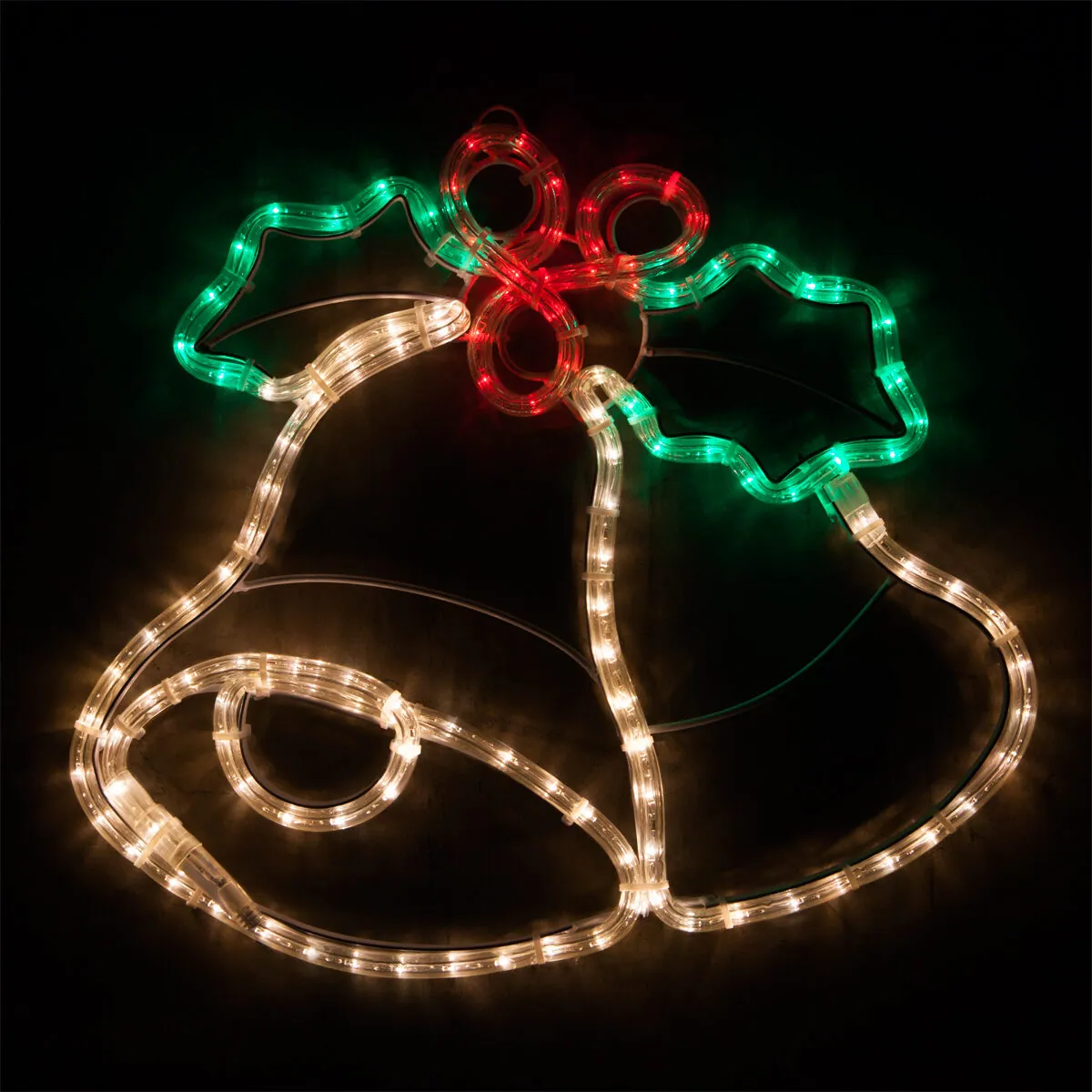Christmas Bells with Holly - Wintergreen Lighting® 73430