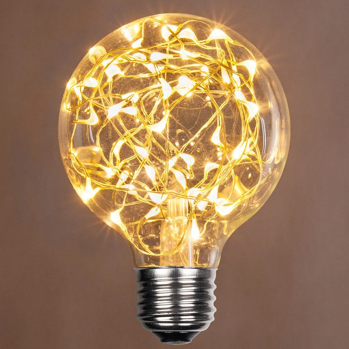 G80 Warm White LEDimagineTM Fairy Light Bulbs - Wintergreen Lighting® 78455