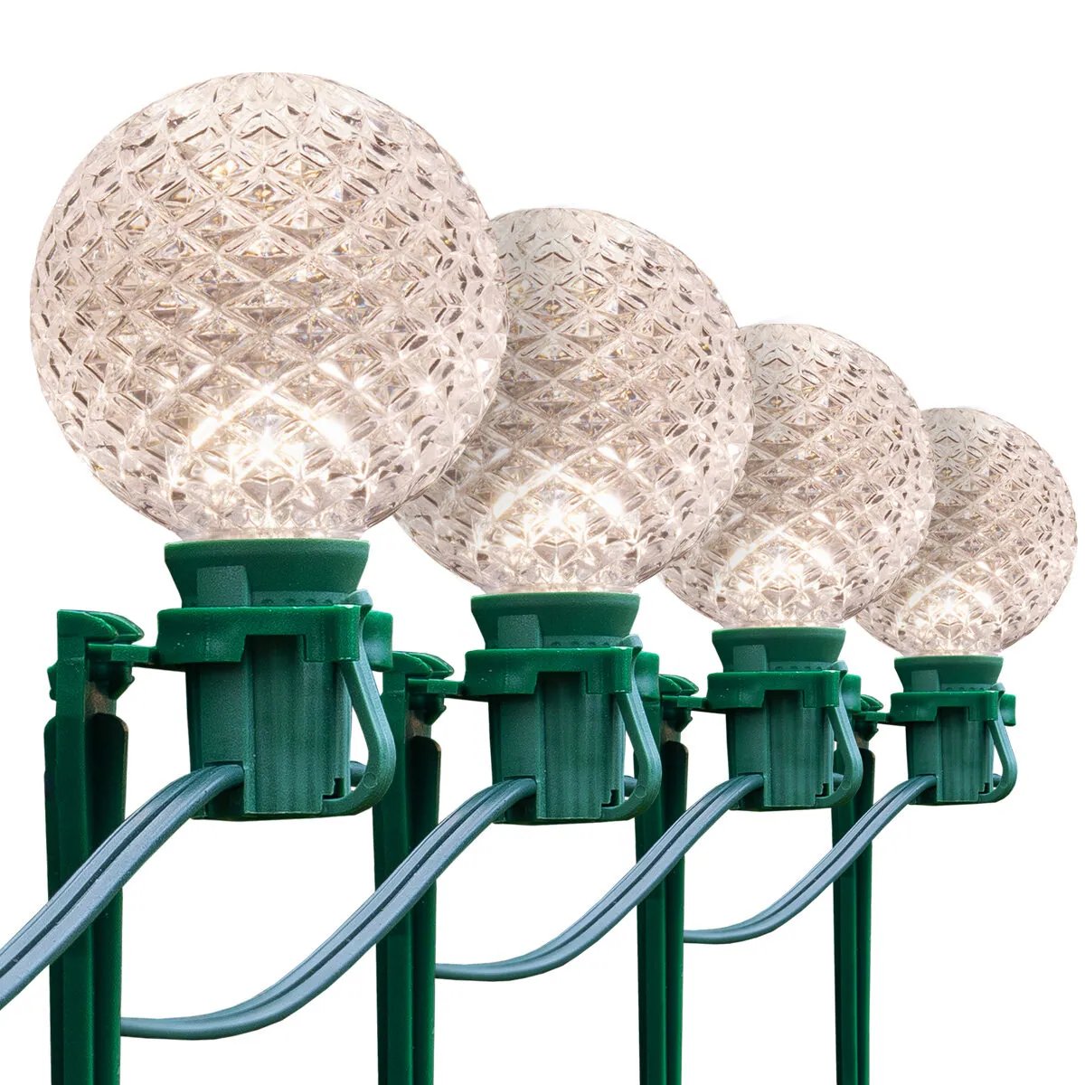 G50 Warm White OptiCore® Garden LED Pathway Lights, 7.5" Stakes - Wintergreen Lighting® 81181
