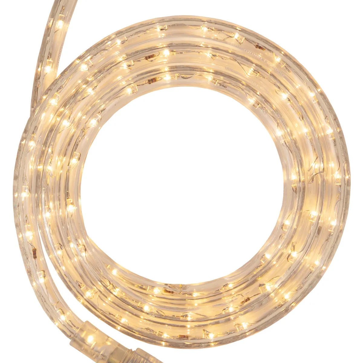 Warm White LED Rope Light, 18 ft - Wintergreen Lighting® 73646