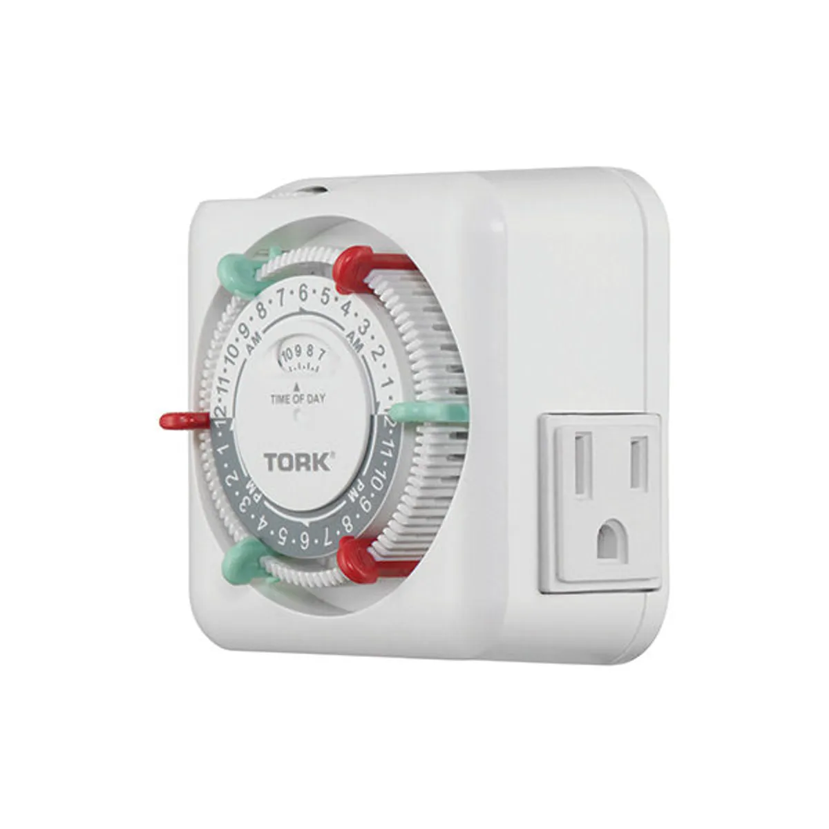 Heavy Duty Grounded Timer - Indoor - Tork® 80055