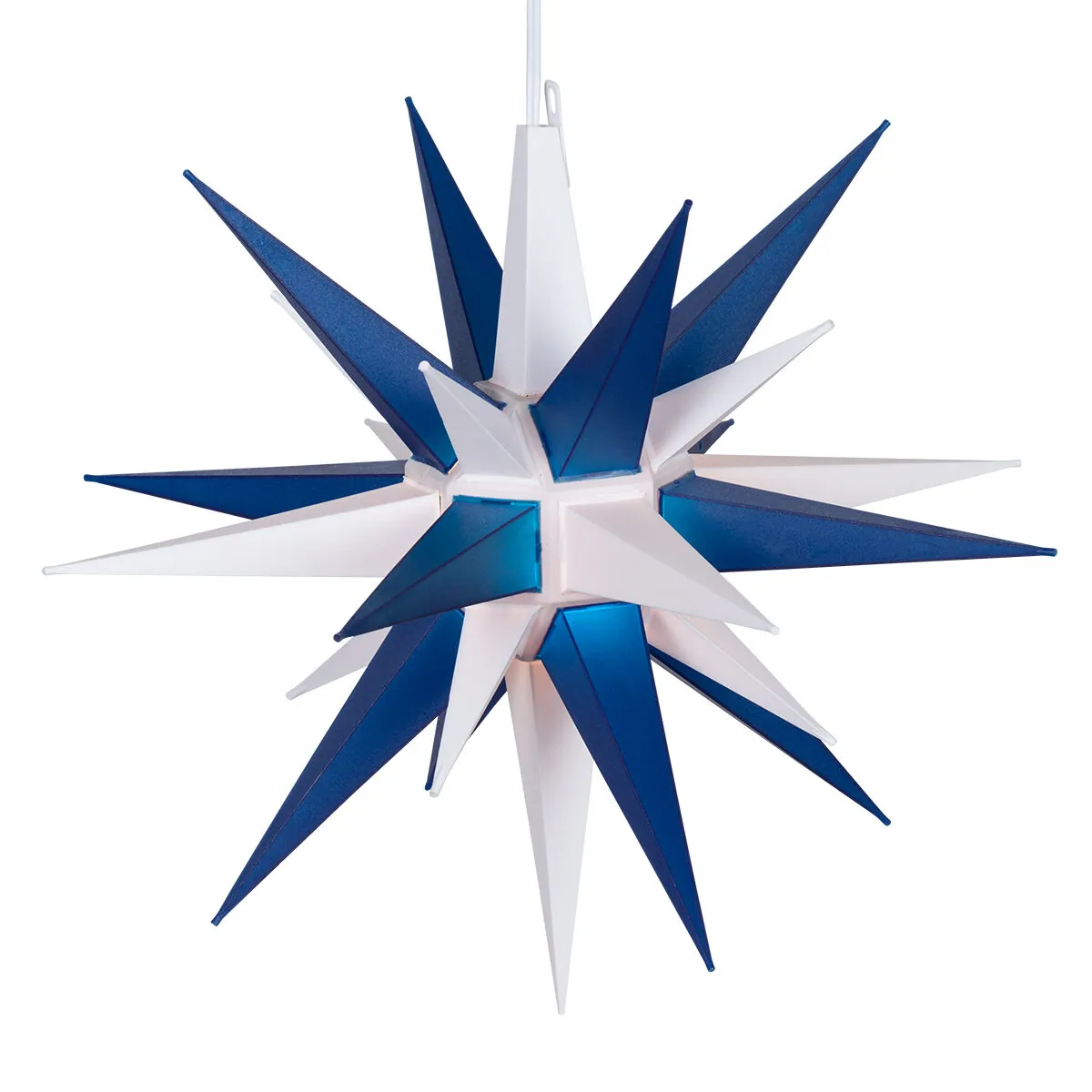 Blue and White LED Moravian Star - Kringle Traditions® 72799