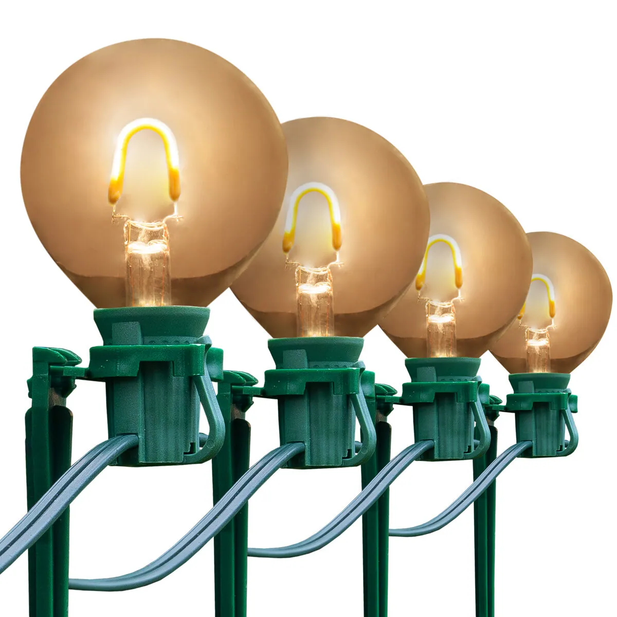 G50 Warm White FlexFilament® Shatterproof Garden LED Pathway Lights - Wintergreen Lighting® 81183