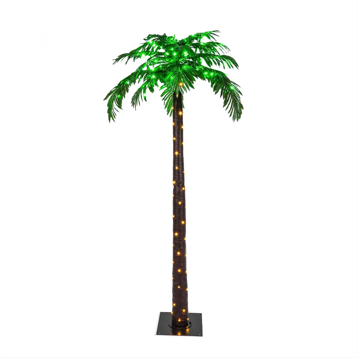 5' LED Palm Tree — 6 ft - Wintergreen Lighting® 83128