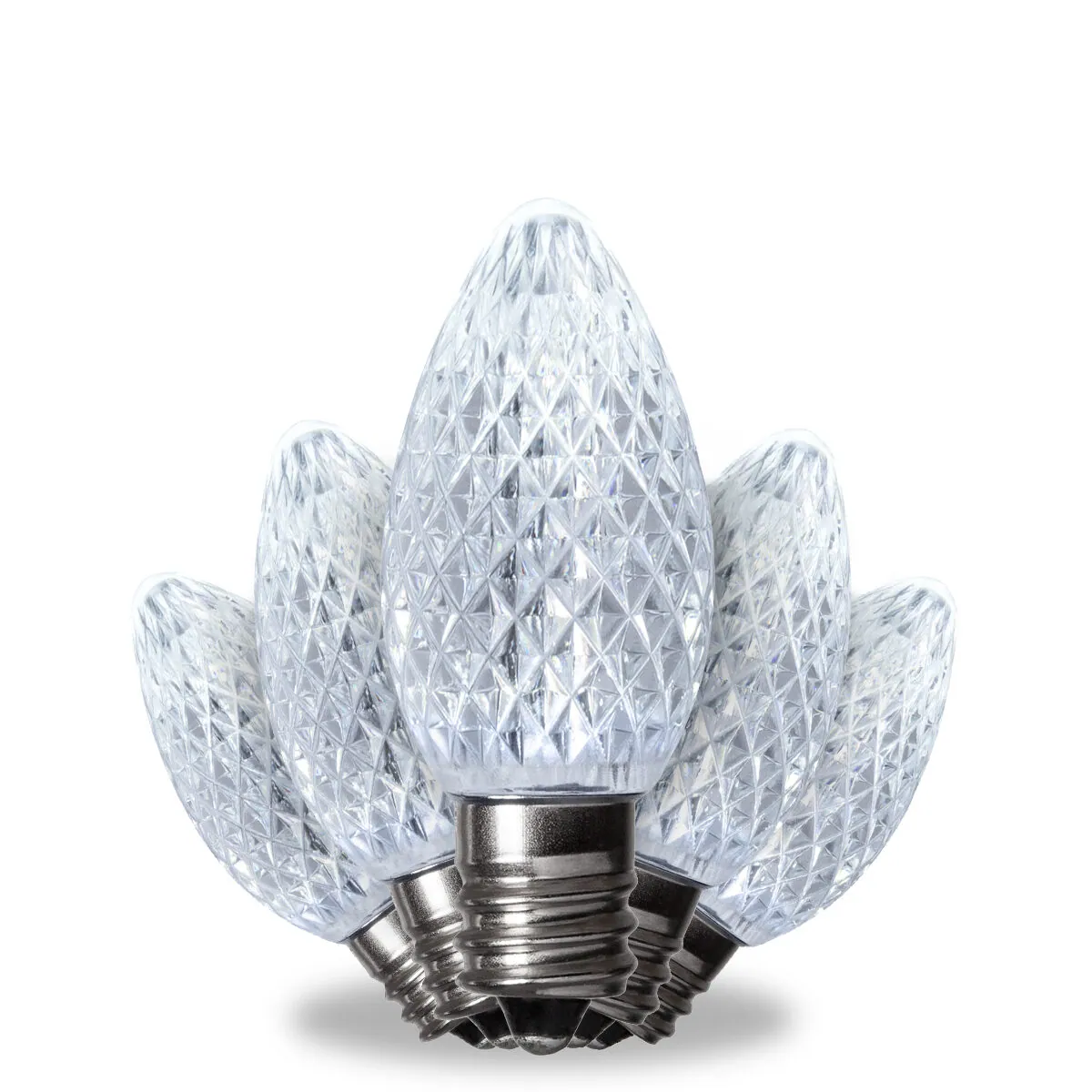 C7 Cool White Kringle Traditions® LED Bulbs, Box of 25 - Kringle Traditions® 85073