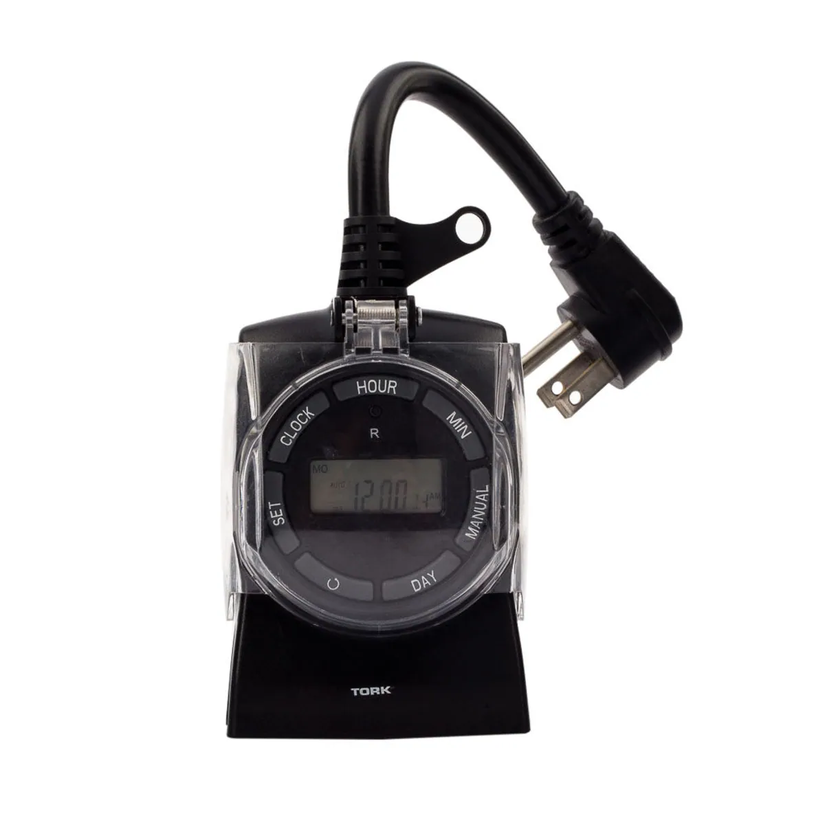 Wintergreen Lighting® 15 Amp Digital Outdoor Plug-In Timer - Tork® 80059