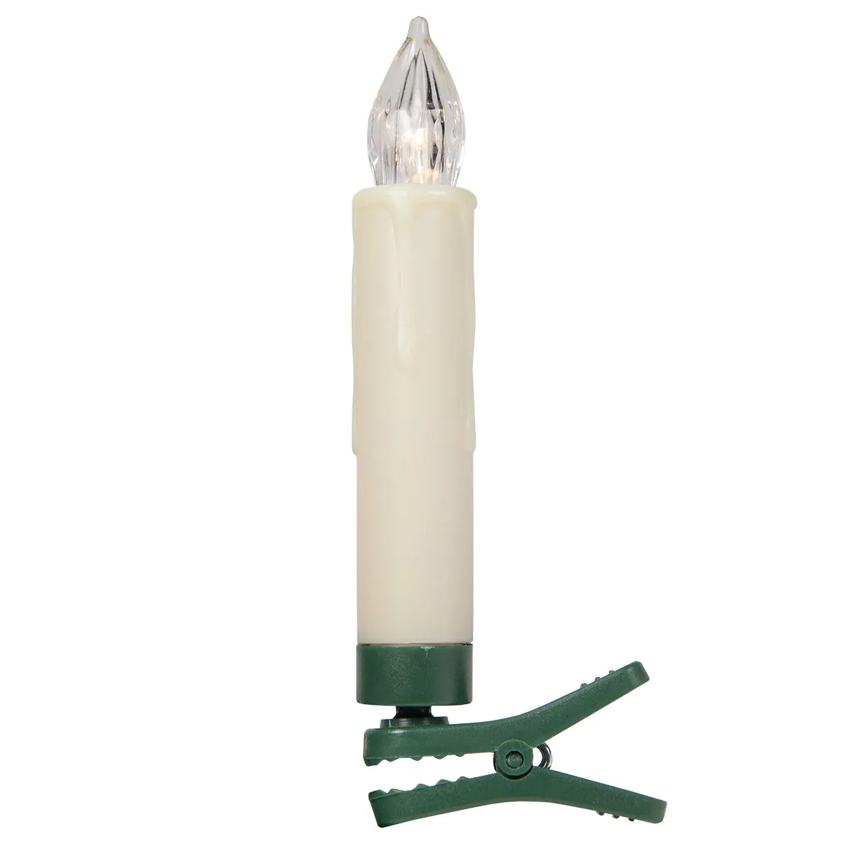 3.5" Remote Controlled LED Christmas Tree Candle Lights, Set of 10 - Kringle Traditions® 76090