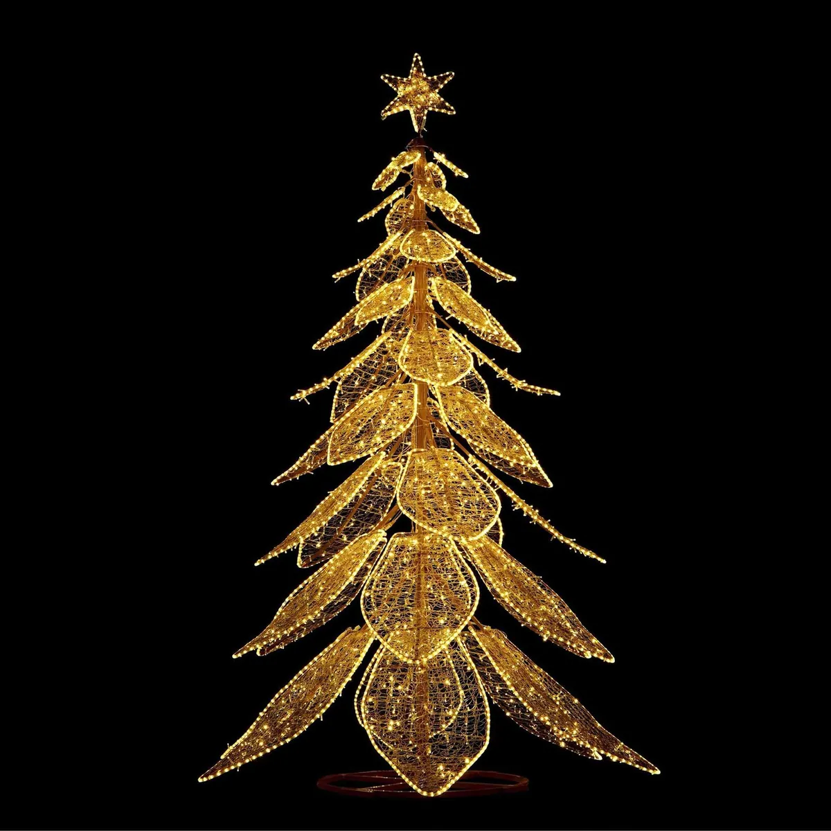 LED Christmas Tree with Star Top - Wintergreen Lighting® 86108
