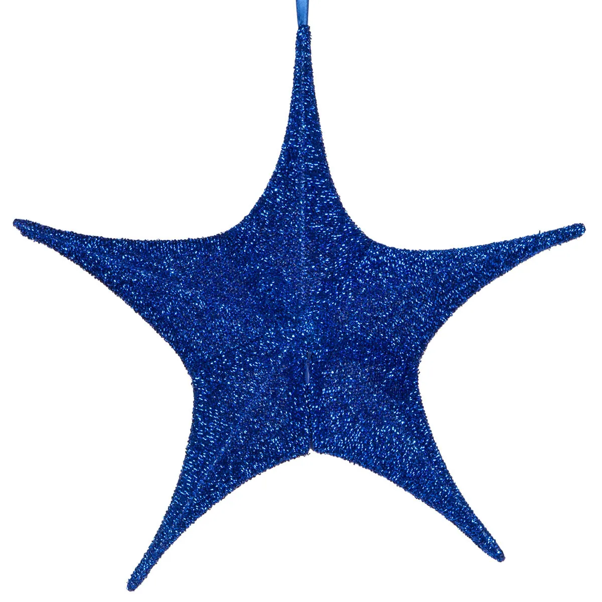 Blue Polymesh Unlit Fold Flat Commercial Star - Red Sleigh® 78668